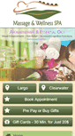 Mobile Screenshot of massageandwellness.com
